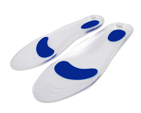 Insoles Silicone Gel Insoles Insert Arch Support Relieve Pain High Heel Stress