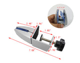 Sneeze Guard C Clamp Support   Edge Clamp Dual Direction Adjustable Work with 1/8 3/4 Material, up to 1.5 Countertop 15289