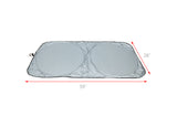 SunShade Heat Shield Small Car Windshield Sun Shade Cover Deflector 59X28