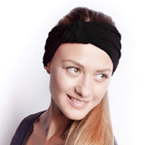 Soft Comfortable Versatile Headband Yoga Exercise Running Hair Band Sweatband