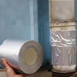 4inch x 32.81ft Butyl Roof Repair Tape Waterproof Aluminum Sealing Tape 15301