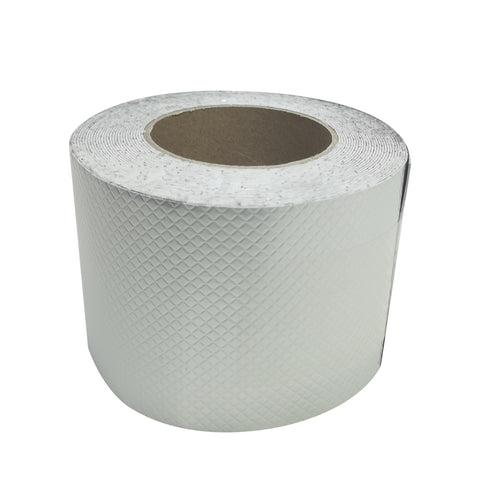 4inch x 32.81ft Butyl Roof Repair Tape Waterproof Aluminum Sealing Tape 15301