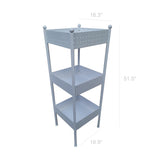 3 Tier Metal Basket Stand Dump Bin Floor Display Rack 15307