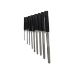 9pc Forged Steel Roll Pin Punch Set in Roll Up Case Rifle Gunsmithing Jewelers15311