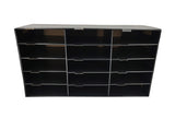 Construction Paper Storage Bin 15 Slot File Organizer Office Classroom 32X13X17 15316