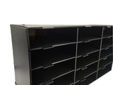 Construction Paper Storage Bin 15 Slot File Organizer Office Classroom 32X13X17 15316
