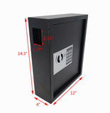 40 Keys Cabinet Digital Lock Electronic Key Safe Keyless Storage Box for Keys