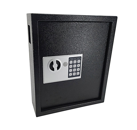 40 Keys Cabinet Digital Lock Electronic Key Safe Keyless Storage Box for Keys