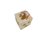 Educational Wooden Shape Sorter Cube Pre Kindergarten Toy Toddler