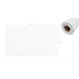 2 Core, 2' X 98' Inject Paper Roll Self Adhesive Photo Paper Peel And Stick Matte Printable Adhesive Paper Roll 24 Inch x 1180 Inch Inkjet 15321-2X98'