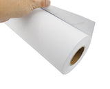 2 Core, 2' X 98' Inject Paper Roll Self Adhesive Photo Paper Peel And Stick Matte Printable Adhesive Paper Roll 24 Inch x 1180 Inch Inkjet 15321-2X98'