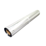 24 Inch X 98.42 Feet Self-Adhesive Printer Sticker Paper Bright Silver Paper 15323   Chrome