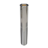 24 Inch X 98.42 Feet Self-Adhesive Printer Sticker Paper Bright Silver Paper 15323   Chrome