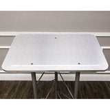 24" x 46.7" x 16" Silver Truss Podium Lectern Pulpit Church School Hotel Speech  15344