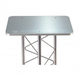 24" x 46.7" x 16" Silver Truss Podium Lectern Pulpit Church School Hotel Speech  15344