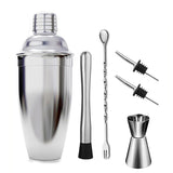 Drinks Shaker Set Bartender Kit Tool Mixing Cocktail Martini Measuring Cup