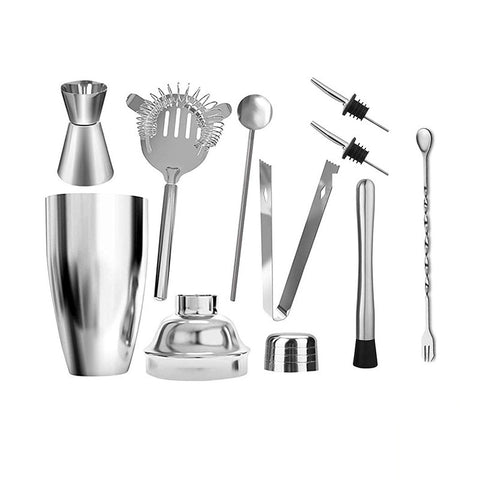 Drinks Shaker Set Bartender Kit Tool Mixing Cocktail Martini Measuring Cup