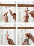 Plush Toy Chain Wall Ceiling Hanging Organizer Clip Strips for Chips Snacks
