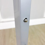 Adjustable Pallet Sign Holder Floor Mobile Sign Holder Posters Stand