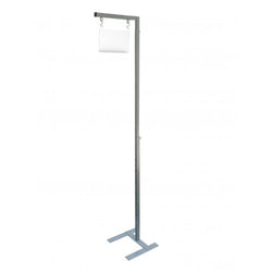 Adjustable Pallet Sign Holder Floor Mobile Sign Holder Poster Stand Pallet Promo