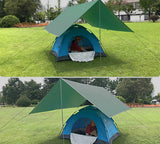 Waterproof Hammock 10 X 10' Tarp Camping Tent Sun Shield Roof Cover Backpack