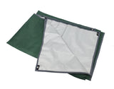 Waterproof Hammock 10 X 10' Tarp Camping Tent Sun Shield Roof Cover Backpack