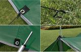 Waterproof Hammock 10 X 10' Tarp Camping Tent Sun Shield Roof Cover Backpack