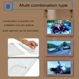 5 PK LED Backlit Window Display Picture Frame Ceiling Wall Mount Landscap 11X8.5 15362