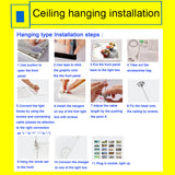 5 PK LED Backlit Window Display Picture Frame Ceiling Wall Mount Landscap 11X8.5 15362