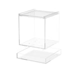 Terrarium, Clear Plexiglass Acrylic with Open Roof and Watertight Tray 15365