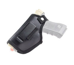 Gun Holster, Concealed Carry Holster, Wear Inside or Outside Waistband IWB Gun