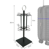 Countertop Spinner Rack 360¡ã Rotating Hook Display Stand for Retail Items 15375