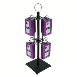 Countertop Spinner Rack 360¡ã Rotating Hook Display Stand for Retail Items 15375