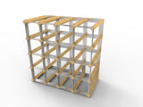 Tabletop Wine Rack Wine Bottle Storage Kitchen Bar Wine Stand Glass Bottle Rack