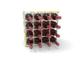 Tabletop Wine Rack Wine Bottle Storage Kitchen Bar Wine Stand Glass Bottle Rack