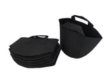 3 Gallon Capacity Black Plant Grow Fabric Bags 12PK Vegetable Flower Pots