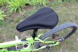 Gel Bike Seat Cover Soft Gel Bicycle Seat Saddle Cushion Bonus Cover 11 X 7