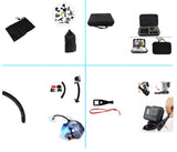 Action Camera Accessory Kit Compatible With Gopro Insta360 Dji Akaso Apeman