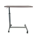 Medical Adjustable Height 28-40with locking set screw Overbed Bedside Table with Wheels(Hospital and Home Use)Product Weight 20 Lbs,Assembly Video Provided 15415