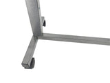 Medical Adjustable Height 28-40with locking set screw Overbed Bedside Table with Wheels(Hospital and Home Use)Product Weight 20 Lbs,Assembly Video Provided 15415