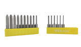 Phillips Screwdriver Drill Bit Set 16 PC PH0 PH2 Hex 1/4 Shank Magnetic Impact