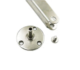 200N Gas Struts Heavy Duty Soft Close Lid Support Hinges Pneumatic Lifter 2PK