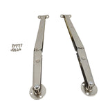 200N Gas Struts Heavy Duty Soft Close Lid Support Hinges Pneumatic Lifter 2PK