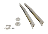 200N Gas Struts Heavy Duty Soft Close Lid Support Hinges Pneumatic Lifter 2PK