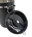 Airtight Sealed Coffee Bean Storage Canister with Expiration Date Dial Scoop