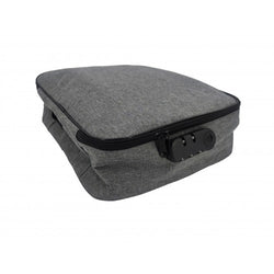 FixtureDisplays® Carrying Hand Bag with Combination Lock 14.5X10.5X4“ ID Passport Document Small Sample Carrier 15437