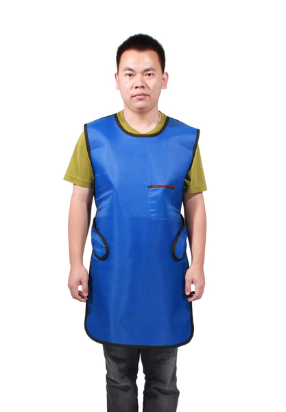 FixtureDisplays® 43" L 23" W Lead Apron Vest Full Overlap for X-Ray MRI CT Radiation Protection 15449