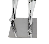 FixtureDisplays� Female Adult Full Body Mannequine Manikin Chrome Plated Finish Body Form Fashion Store Retail Window Dress Form Size 4-6 Bust 31 Waist 24" Hip 34" 15545