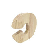 Personalized Wood Piggy Bank 7 Tall Kids Saving Gift Letter Alphabet Initial 15553-C