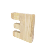 Personalized Wood Piggy Bank 7 Tall Kids Saving Gift Letter Alphabet Initial 15553-E